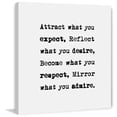 thumbnail image 2 of Marmont Hill Attract What You Expect 30” x 40” Framed Canvas Art Prints, 2 of 7
