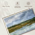 thumbnail image 6 of Elephant Stock May Skies I Wall Art - Horizontal Canvas Wall Art - Living Room Wall Decor - Abstract Canvas - Blue And Green Decor By Ethan Harper - 30" x 20", 6 of 8