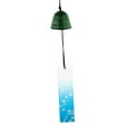 thumbnail image 3 of Almencla Traditional Japanese Wind Chimes Temple Bell Balcony Patio Hanging Decor Green+Blue, 3 of 6