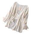 thumbnail image 1 of Cárdigan Salvador Mujer Verano Beige, 1 of 10