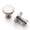 Brushed Satin Nickel, variant on 10 Pack 1-1/4 inch Polished Chrome Kitchen Cabinet Knobs Dresser Knobs Drawer Knobs Cabinet Hardware Zinc Knobs for Dresser Drawers