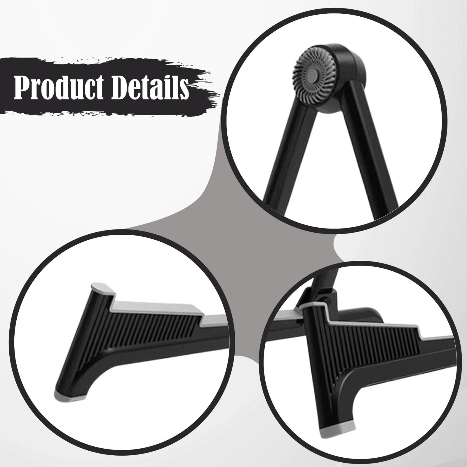 Guitar Stand Electric Musical Rack Holder Folding Nylon TPU Material for Home Concert Studio Musicians