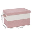 thumbnail image 4 of Sentmoon Bedding Storage Clothes Storage Foldable Wardrobe Storage Box Extra-Large Clothing Storage Bin Bedroom Home Organization Box Storage Trunk, 4 of 7