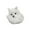 White 2, variant on AURORA TRADE Cute Simulation Fox Lovely Realistic Mini Animal Figure Plush Toy Ornament Plastic Faux Fur Fox Figurines Animal Model Ornament Car Decoration