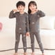 thumbnail image 2 of Conjuntos de pijamas de algodón para niños y niñas, traje de manga larga para otoño, ropa de dormir de Navidad para niños de 4, 6, 8, 10 y 12 años, 2 of 4