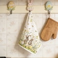 thumbnail image 4 of Amzcrzy Polyester Hand Towels Easter Kitchen Towels Absorbent Dishcloths Festive Decorative Hand Towels and Lasting Household Cleaning Rags Suitable for Easter Decor Home Decor Home Decor Room Decor, 4 of 6