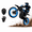 Black E Moto+Helmet+Gloves, variant on Yozma IN10 2600W Electric Dirt Bike, 40 MPH, 48V 23.4Ah, 53-Mile Range, XL Helmet L Gloves Bundle, Black