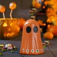 thumbnail image 2 of MOQIN Day of The Dead Mexican Ghost Figurines Large Resin Halloween Ghost Tabletop Decor Dia De Los Muertos Terracotta Floral Centerpiece for Mexican Halloween Home Decoration Indoor, 2 of 9