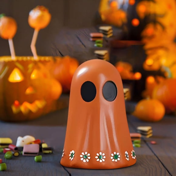Mexican Halloween Decor 1pc Day Of The Dead Resin Mexican Figurines Dia De Los Muertos Statue Terracotta Floral Tiered Tray Decor Table Centerpiece Halloween Home Desk Shelf Mantel Decoration Gifts,BA