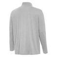 thumbnail image 3 of Men's Antigua Heather Gray Columbus Blue Jackets 2025 NHL Stadium Series Hunk Quarter-Zip Jacket, 3 of 3