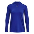 thumbnail image 2 of Under Armour Womens Performance Long Sleeve Hoody Royal SM, 2 of 2