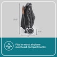 thumbnail image 4 of Contours Bitsy Elite Lightweight Baby Stroller, Toddler Stroller, Compact Stroller for Travel, Foldable Stroller with Adapter Free Infant Car Seat Compatibility, Easy One-Hand Fold - Onyx Black, 4 of 5