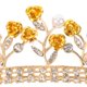 thumbnail image 5 of Corona de flores de rosa, diadema para boda, corona de novia, corona decorativa para mujer, 5 of 8