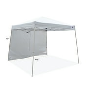 Impact Canopy Slant Leg Sun Wall ONLY, White