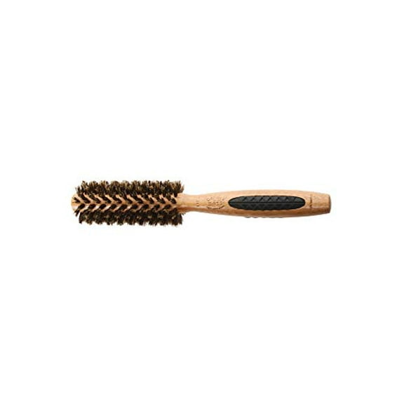 Bass Brushes Straighten And Curl Hair Brush Premium Bamboo Handle Small Round Brush, 1 Ea..