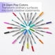 thumbnail image 2 of Set de rotuladores permanentes Sharpie Glam Pop, punta ultrafina, 24 colores, 2 of 5