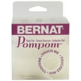 thumbnail image 2 of Bernat Faux Fur Pompom 1 Count - White Rabbit, Multipack of 6, 2 of 2
