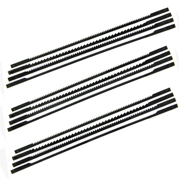 12pcs 5 "125mm Pinned Scroll Swille Swades TPI 10/15/18/24 Accesorios de herramientas eléctricas for la carpintería