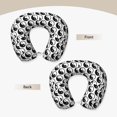 thumbnail image 3 of Disketp Yin Yang Travel Pillow Memory Foam Neck Pillow Support Pillow for Camping, Sleeping Rest Cushion Airplane Pillow, 3 of 8
