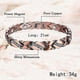 thumbnail image 4 of A Women's 100% Pure Copper and Crystal Bracelet with 3500 Gauss Magnets, for Arthritis Pain Relief and Therapy For Rsi & carpal Tunnel, 4 of 5
