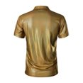 thumbnail image 4 of Summer Men's Bright Short Sleeve Shirt Comfortable Breathable Casual T-Shirt for Men Lightweight Fashion Top Men's Tops T-Shirt Casual Crew Neck Loose, 4 of 7