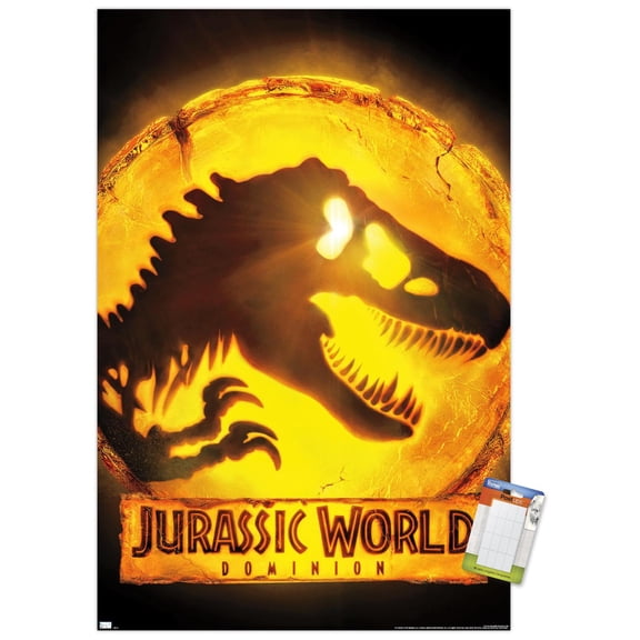 Jurassic World: Dominion - Logo One Sheet Wall Poster, 14.725" x 22.375"