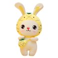 thumbnail image 3 of Puntoco Bufanda de Pascua de peluche, lindo conejito para niños, regalos navideños, 45 cm, 3 of 5