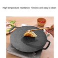 thumbnail image 4 of Round BBQ Grill Pan Metal Nonstick Grill Barbecue Plate Multifunctional Circular Frying Pan Suitable For Outdoor Camping, 4 of 8