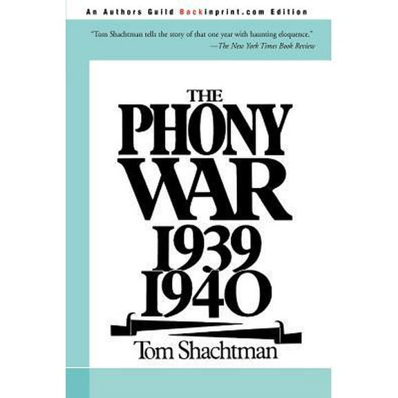 The Phony War 1939-1940