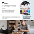 thumbnail image 4 of Epson EcoTank ET-1913 Wireless Color Supertank Printer with up to 3 Years of Ink, Refillable Tanks, Perfect for Home, 11 PPM, 100-Sheet Paper Tray – Black, 4 of 7