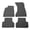 Gray, variant on Ikon Motorsports Floor Mats Compatible With 2018-2024 Audi A5 RS5 S5 Sportback, Beige Nylon Car Auto Front Rear Carpets Liner 4PC Set Protector