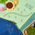 thumbnail image 4 of Sheep Stitch Markers Clear Acrylic Crochet Stitch Marker Charms, 4 of 9