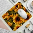 thumbnail image 6 of Skull Sunflower Mouse Pad, Rubber Base Computer Mouse Pads for Wireless Mouse, 6 of 7