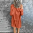 thumbnail image 5 of Hessimy Womens Lightweight Open Front Cardigans Summer Fall Outwear Tops Thin Cover Ups Long Sleeve Sweater Casual Button Coats Long Sweater Duster for Women Womens Cardigan Sweater(Orange,S), 5 of 6