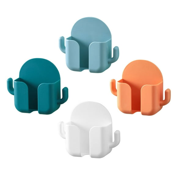 MLINS  4 Pcs Mobile Phone Storage Rack Cube Clear Boxes with Lids Mount Cell