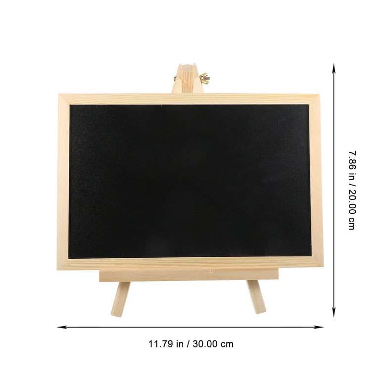 Mini Chalkboard Message Board Creative Wooden Pvc Small - Temu