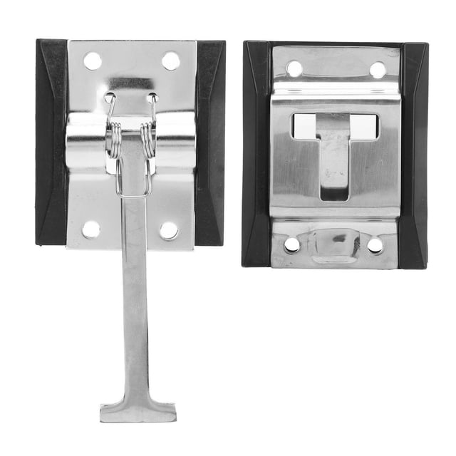 T Style Entry Door Latch Stainless Steel Rust Proof Low Noise Heat Resistant for RV Trailer Camper Truck