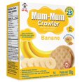 thumbnail image 2 of Mum-Mum Biscuits de Dentition pour Rampeur pour Bébé Qui Rampe - Saveur de Banane, 2 of 7