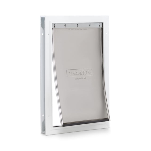 Puerta para perros y gatos PetSafe Freedom de aluminio, marco duradero
