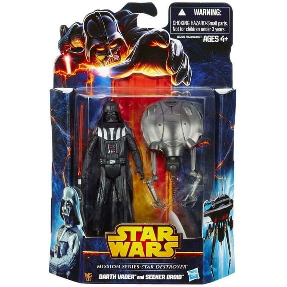 Star Wars-lucas Star Wars Epv Darth Vader W Seeker Droid