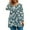 #A16-Blue, variant on Abcomgle Plus Size Tunic Tops for Women Fashion Ladies Blouses Size 4x Crew Neck Womens Tops Long Sleeve Vintage Floral Print Print Dressy Casual T Shirts 4x Womens Plus Size Clothes,L