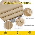 thumbnail image 6 of NICETOWN Bedroom Curtains Room Darkening Draperies - Biscotti Beige Room Darkening Drapes/Panels for Bedroom, Grommet Top 2-Pack, 52 x 63 inches Long, Thermal Insulated, Privacy Assured, 6 of 7