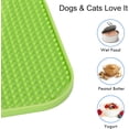 thumbnail image 3 of Almohadilla de lamido lento para perros y gatos, tapete dispensador de golosinas lento, cuencos de alimentación lenta para perros, almohadilla para lamer con forma de rompecabezas para, 3 of 4