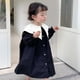 thumbnail image 4 of Vestido blanco y negro con lazo para niña, vestido de princesa, disfraz informal vintage 110cm, 4 of 9