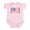 Petal Pink, variant on CafePress - Lacrosse Americasgame Infant Bodysuit - Baby Light Bodysuit, Size Newborn - 24 Months