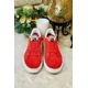 thumbnail image 3 of PU & MA Suede Classic Mens Size 10.5 Red Athletic Casual Shoes Sneakers 352634-65, 3 of 6