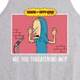 thumbnail image 2 of Beavis & Butthead - Are You Threatening Me - Men's Jersey Tank Top, 2 of 4