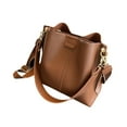thumbnail image 4 of Bolso de hombro para mujer, bolso de compras, bolso de hombro, bolso de compras ... Marrón, 4 of 9