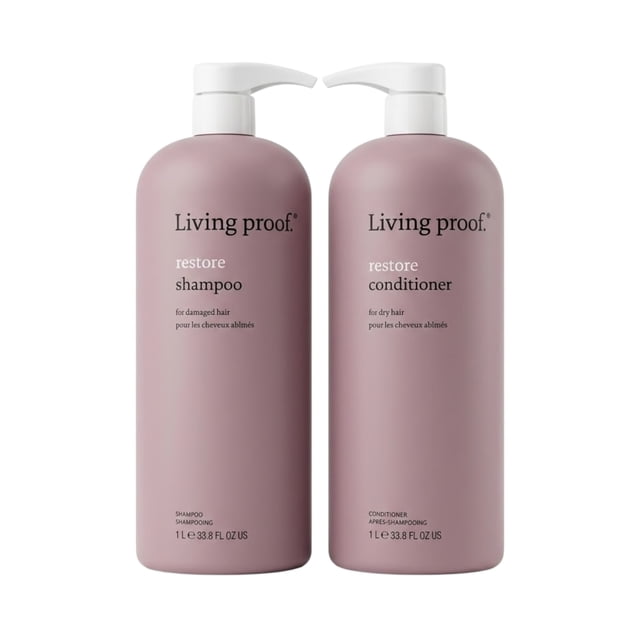Living Proof Restore Ensemble de Shampooing et Revitalisant 32 Oz