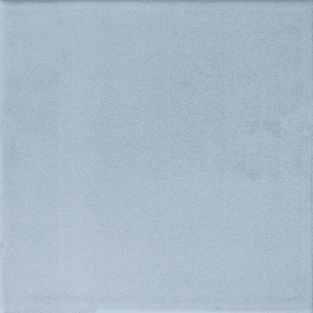 Bellflower Base Blue Gray 8in x 8in Square Porcelain Floor Wall Tile 10